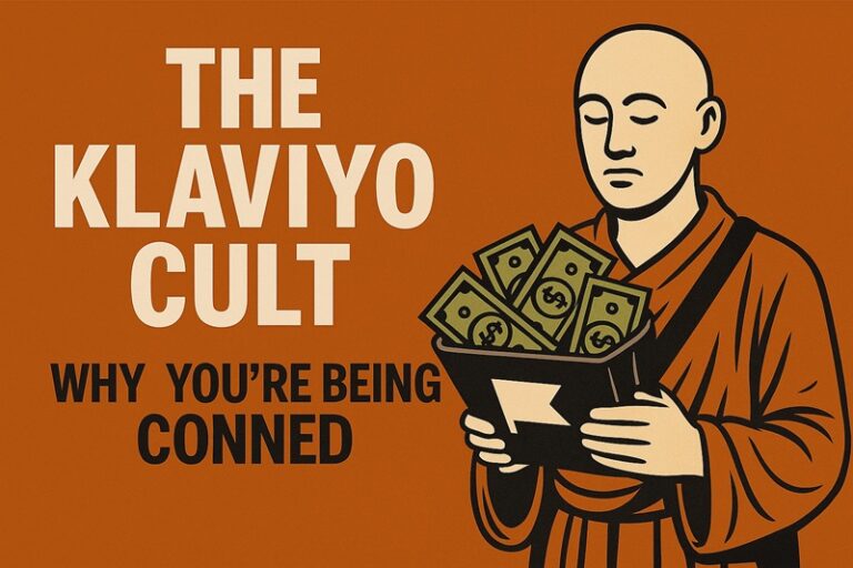 klaviyo why youre being conned