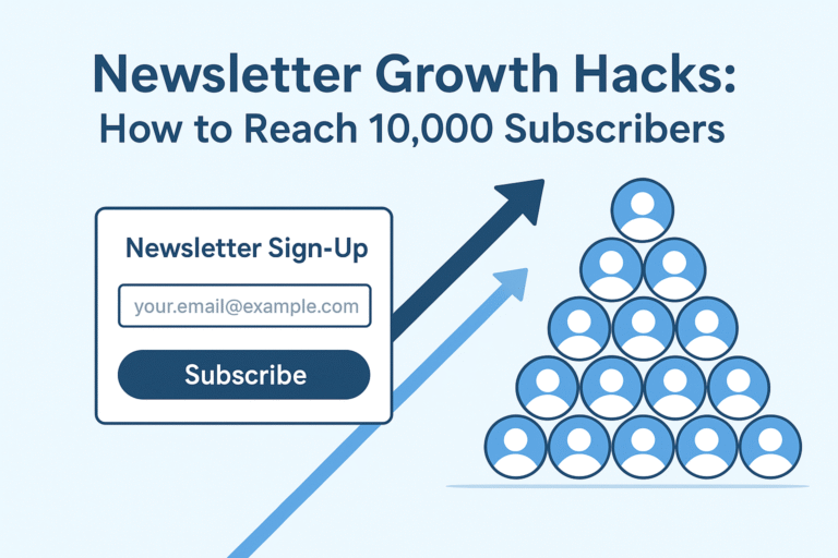 Newsletter Growth Hacks: How to Reach 10,000 Subscribers